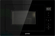 Микроволновая печь встраиваемая Gorenje BM251SG2BG (Superior / Чёрная / 25 литров / ширина - 59,5 см / 900 Вт / Гриль 1000 Вт / AquaClean)