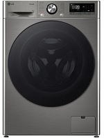 Стиральная машина LG F2WR709S2P (47.5см /9кг/1200об/пар/ добавление белья / AI DD ™ / TurboWash™ 360˚ / Wi-Fi / Inverter Direct Drive / A+++ / Серая) Серебристый