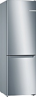 Холодильник Bosch KGN33NLEB (Serie2 / Объем - 282 л / Высота - 176 см / A++ / Нерж. сталь / NoFrost)