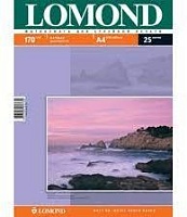 Бумага матовая двусторонняя A4 Lomond 170г/м2, 25лист. (0102032)