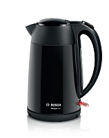 Чайник Bosch TWK3P423 DesignLine (2400Вт / 1,7л / металл / черный)