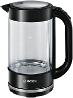 Чайник Bosch TWK70B03 (2400Вт / 1,7л / стекло / черный) Чёрный