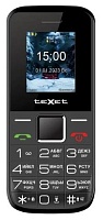 Телефон мобильный teXet TM-206, черный Чёрный