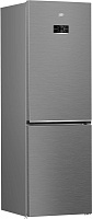 Холодильник Beko B3RCNK362HX (Объем - 368 л / Высота - 186см / A+ / Нержавеющая сталь / HarvestFresh / NoFrost Dual Cooling)