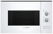 Микроволновая печь встраиваемая Bosch BFL520MW0 (Serie4 / белый / 20л / ширина - 59,4 см / 800Вт)