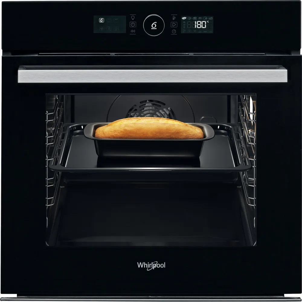 Духовой шкаф Whirlpool AKZ9 7940 NB (73 л / до 250 °C / Чёрное стекло / Катализ / Гриль / Рельефные напр. / сенсорный экран / SoftClosing / A+)