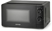 Микроволновая печь Gorenje MO20CE1B5 (Essential / 20 л, 700 Вт, переключатели поворотный механизм, черный)