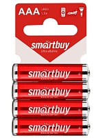 Батарейки BL4 Smartbuy LR03/4SB (SBBA-3A04SB) алкалиновая BL4 (цена за 4 шт.) 