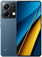Смартфон POCO X6 5G 12/256 ГБ, голубой Голубой