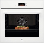 Духовой шкаф Electrolux LOE8F38V (MealAssist 700 / 72 л / до 300°C / Белый, стекло / Катализ / телескопич. напр.(x1) / SoftClose)