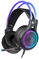 Проводные игровые наушники Defender Cosmo Pro, (объемный звук 7.1, провод 2,1 м), Черные
