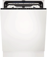 Машина посудомоечная встраиваемая 60 см Electrolux EEG69420W (15 комплектов / 3 полки / расход воды - 11 л / TimeBeam / А+++) Белый
