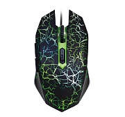 Мышь Oklick 896G игровая, 12800 dpi оптическая, проводная, USB, черный 