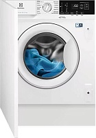 Стиральная машина встраиваемая Electrolux EWN7F447WIP (PerfectCare 700 / 55,3см / 7кг / 1400об / пар SteamCare / Инверторный двигатель / A++) Белый