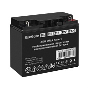 Батарея 12V/17Ah ExeGate DT 1217 (12V 17Ah, клеммы F3 (болт М5 с гайкой)) EX285954RUS 