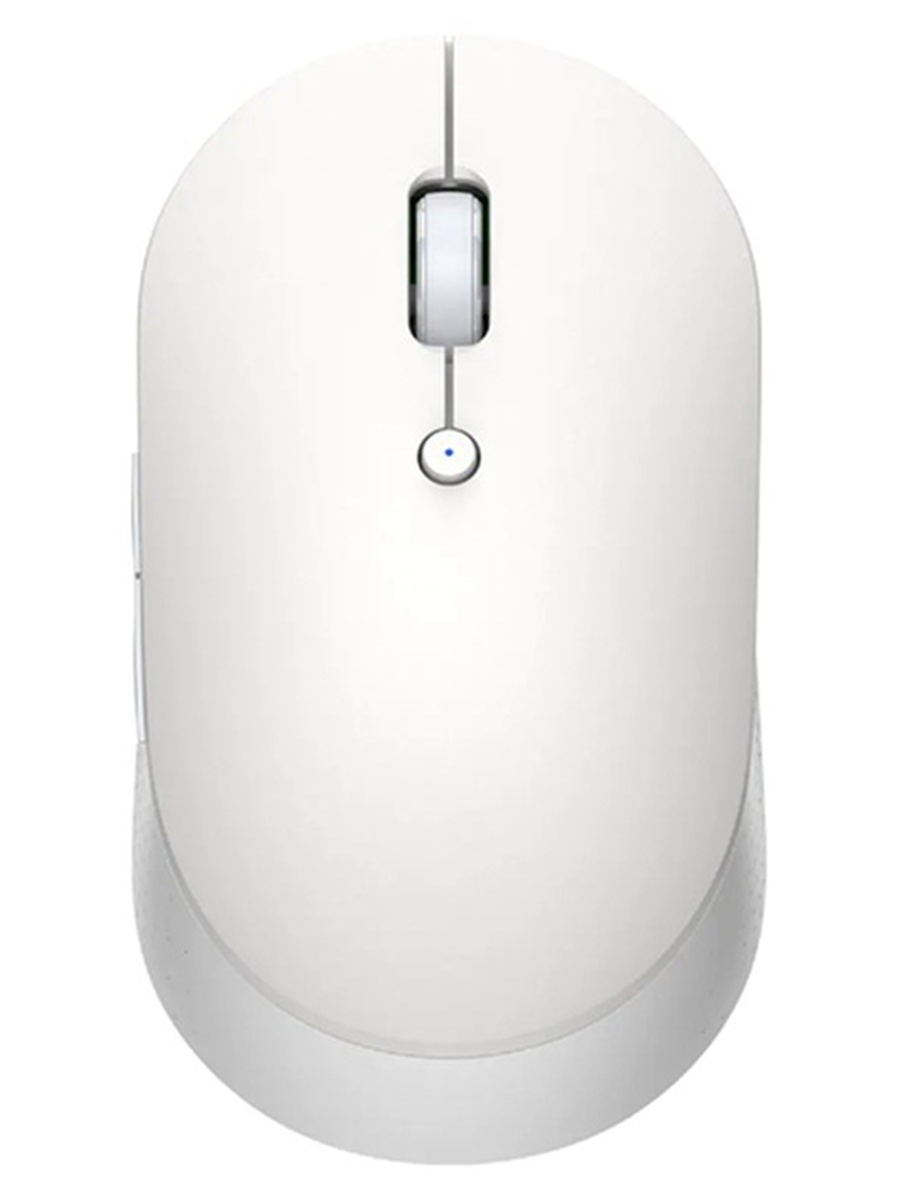 Беспроводная мышь Xiaomi Mi Mouse Silent Edition Dual Mode, белая (HLK4040GL)