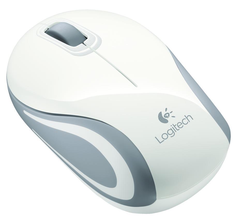 Беспроводная мышь Logitech M187 Mini White USB (910-002735)