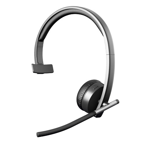 Беспроводные наушники с микрофоном Logitech H820e Wireless Headset Mono Black (981-000512)