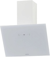 Вытяжка наклонная KRONA BELINDA 600 white SGC (850 м³/ч / 62 Вт / LED освещение 2x1 Вт / ширина - 59.6 см / белое стекло)