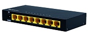 Коммутатор ORIGO OS2208/A1A Неуправляемый коммутатор, 8x1000Base-T, корпус металл 