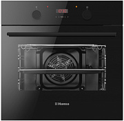 Духовой шкаф Hansa BOES68401 (65 л / до 250 °C / Чёрный / Aqualytic / Гриль / Боковые направляющие / А)