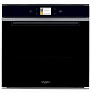 Духовой шкаф Whirlpool W9 OM2 4MS2H (73 л / до 250 °C / Нерж.сталь и стекло / SmartClean (очистка паром) / Гриль / Телескоп. напр. / A+)