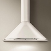 Вытяжка каминная Elica TONDA WH F/60 (900 м³/ч / 146 Вт / LED освещение 2 x 3 Вт / ширина - 59.8 см / белый)