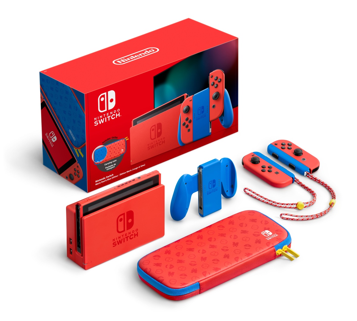 Игровая приставка Nintendo Switch (Особое издание Марио)
