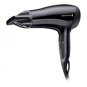 DSP Фен Remington D3010 (полноразмерный/ 2000 Вт / 3 режима / холодный воздух / шнур - 1,8 м / турмалиновая ионизация) повреждена упаковка 