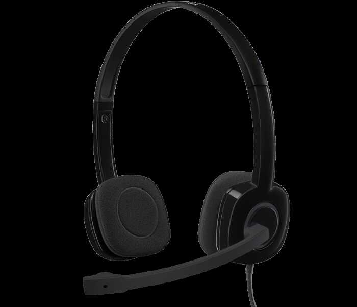 Наушники с микрофоном Logitech H151 Headset Stereo Black 1xminiJack 4pin 981-000589