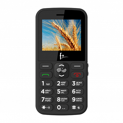Телефон мобильный F+ Ezzy5, черный