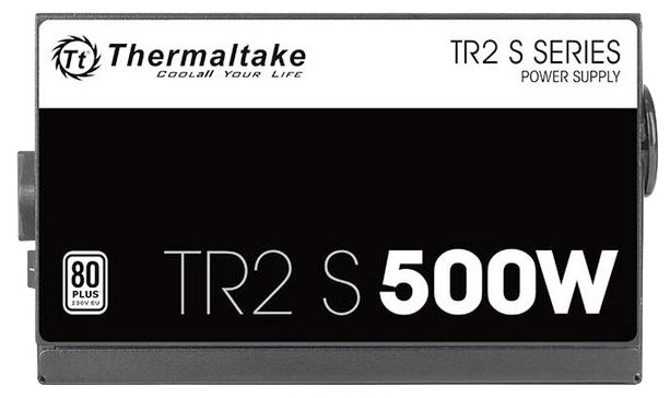 Блок питания Thermaltake ATX  500W TR2 S 500W 80 PLUS APFC, 120mm fan, RTL PS-TRS-0500NPCWEU-2