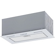 Вытяжка полновстраиваемая KRONA WERMUT 600 DN WHITE PB (950 м³/ч / 125 Вт / LED освещение 2x3 Вт / ширина - 52 см / белый / стекло) Белый