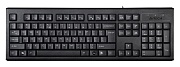 Клавиатура A4Tech KR-83, 1.4м., черный. Чёрный