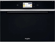 Микроволновая печь встраиваемая с паром Whirlpool W11I MW161 (Чёрная / 40 литров / ширина -59,5 см / 900 Вт /Гриль 1600 Вт / 6th SENSE/ Wi-Fi)