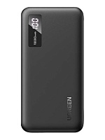 Портативная батарея Ugreen PB311, (USB/Type-C/PD/QC/LED индикатор) 10000мАч, Черная (25742)