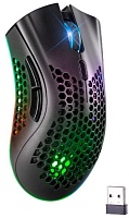 Беспроводная игровая мышь Defender Warlock GM-709L, (Радиоканал/2400 dpi), Черная