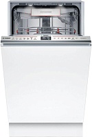 Машина посудомоечная встраиваемая 45 см Bosch SPV6YMX08E (Serie6 / 10 комплектов / 3 полки / расход воды - 8,5 л / TimeLight / Home Connect / А+++)