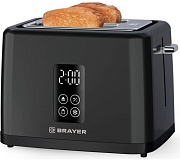DSP Тостер Brayer BR2113 (930 Вт/ тостов - 2/ подогрев, размораживание, поддон для крошек/ пластик) 