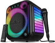 Беспроводная портативная колонка SVEN PS-880 / 110W / Bluetooth / Батарея 4500mAh / LED подсветка 