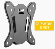 Кронштейн для ТВ HARPER TVX-3 чёрный, для 13"-32", фиксированный, нагрузка до 25 кг, расстояние до стены 15 мм Чёрный
