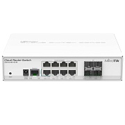Коммутатор Mikrotik CRS112-8G-4S-IN, 8x 1000BASE-T, 4x SFP, управляемый L3