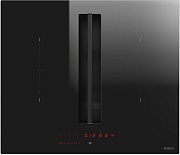 Поверхность индукционная с вытяжкой Elica NIKOLATESLA FIT BL/A/60 (Черная / 4 конфорки (1,2/1,6/2,1/2,3кВт) / Booster / Bridge / 7.4кВт)