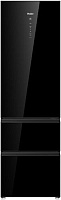 Холодильник многодверный Haier A4F639CGBGU1 (Объем - 388л / Высота - 200см / A+ / Чёрное стекло / Wi-Fi (Evo) / No Frost)