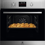 Духовой шкаф Electrolux EOH4P56BX (SurroundCook 300 / 65л / до 250°C / Нерж.сталь / Пиролиз / телескоп. напр. (x1))