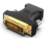 Адаптер-переходник премиум Vention DVI 24+1 M/ HDMI 19F двунаправленный (AILB0)
