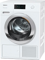 Сушильная машина с тепловым насосом Miele TCR790 WP Eco&Steam (T1 / 63,6см / 9кг / EcoDry / FragranceDos / PerfectDry / AddLoad / Miele@home) Белый