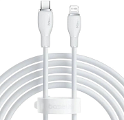 Кабель Baseus Pudding Series Lightning - Type C, 2м, белый  Белый