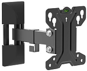 Кронштейн для ТВ HARPER TVF-32 чёрный, для 10"-32", наклон 15°, поворот 180°  нагрузка до 20 кг, расстояние до стены 60-185 мм Чёрный