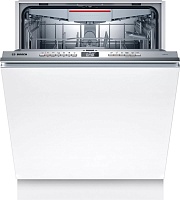 Машина посудомоечная встраиваемая 60 см Bosch SMV4HVX40E (Serie4 / 13 комплектов / 3 полки / расход воды - 7,5 л / InfoLight / Home Connect / А) Белый